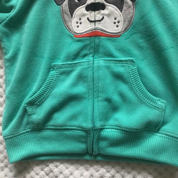 CARTER’S 12 month Puppy Hoodie NWOT - Picture 3 of 4